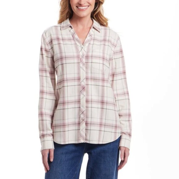 Weatherproof Vintage Women's S Flannel Shirt Button Down a1633 - Picture 11 of 11